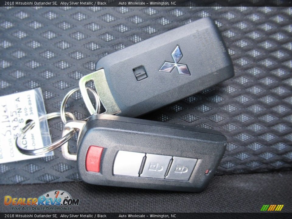 2018 Mitsubishi Outlander SE Alloy Silver Metallic / Black Photo #20