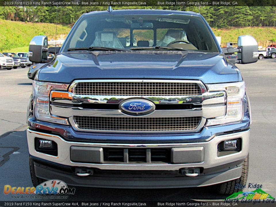 2019 Ford F150 King Ranch SuperCrew 4x4 Blue Jeans / King Ranch Kingsville/Java Photo #8