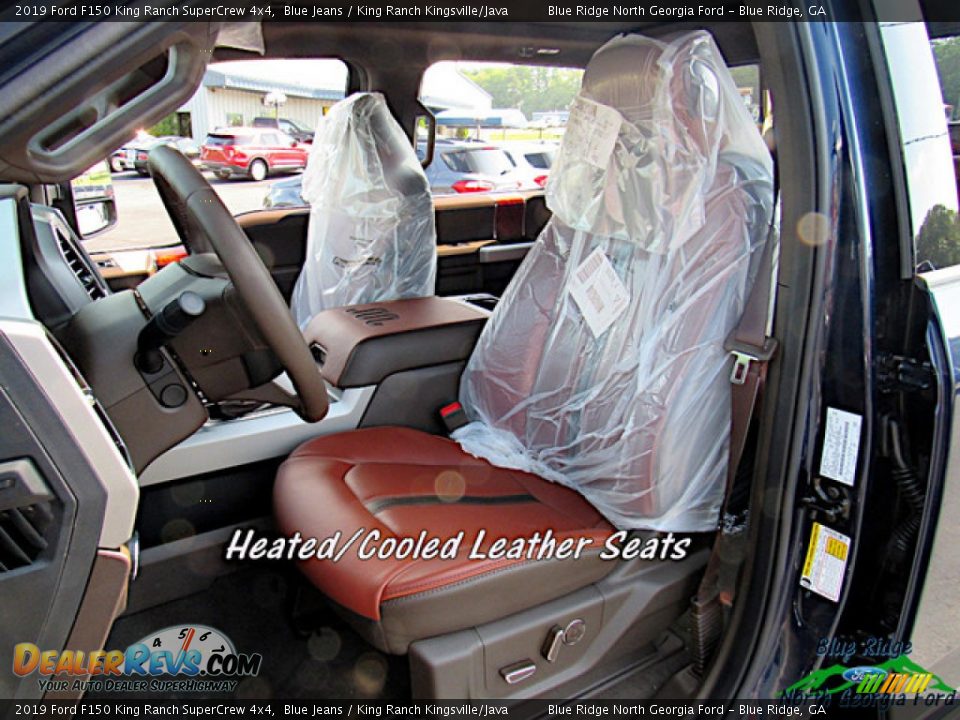 2019 Ford F150 King Ranch SuperCrew 4x4 Blue Jeans / King Ranch Kingsville/Java Photo #10