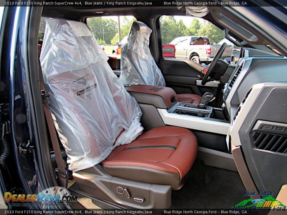 2019 Ford F150 King Ranch SuperCrew 4x4 Blue Jeans / King Ranch Kingsville/Java Photo #11