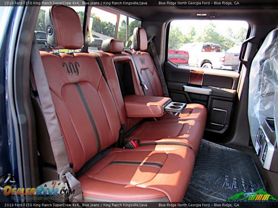 2019 Ford F150 King Ranch SuperCrew 4x4 Blue Jeans / King Ranch Kingsville/Java Photo #12