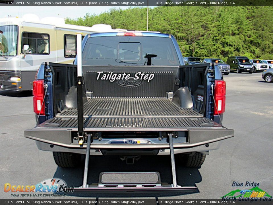 2019 Ford F150 King Ranch SuperCrew 4x4 Blue Jeans / King Ranch Kingsville/Java Photo #13