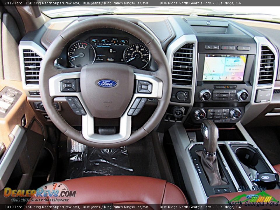 2019 Ford F150 King Ranch SuperCrew 4x4 Blue Jeans / King Ranch Kingsville/Java Photo #14