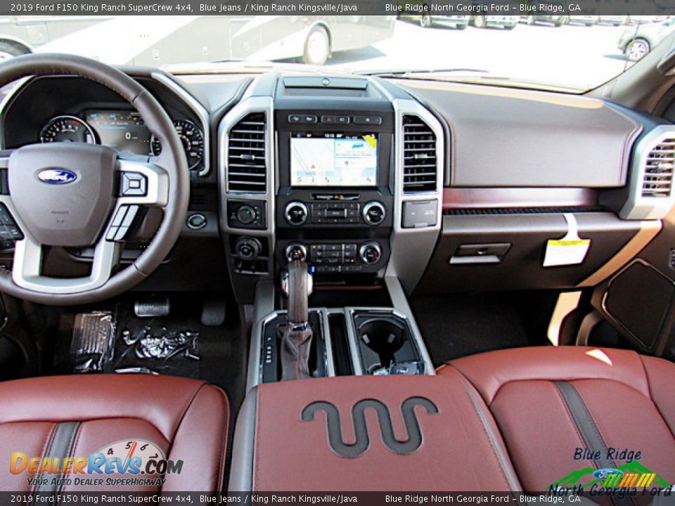2019 Ford F150 King Ranch SuperCrew 4x4 Blue Jeans / King Ranch Kingsville/Java Photo #15