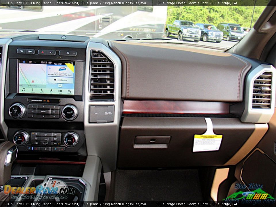 2019 Ford F150 King Ranch SuperCrew 4x4 Blue Jeans / King Ranch Kingsville/Java Photo #16