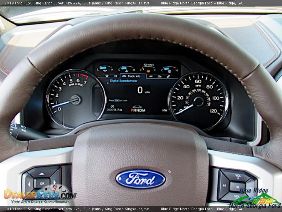 2019 Ford F150 King Ranch SuperCrew 4x4 Blue Jeans / King Ranch Kingsville/Java Photo #17