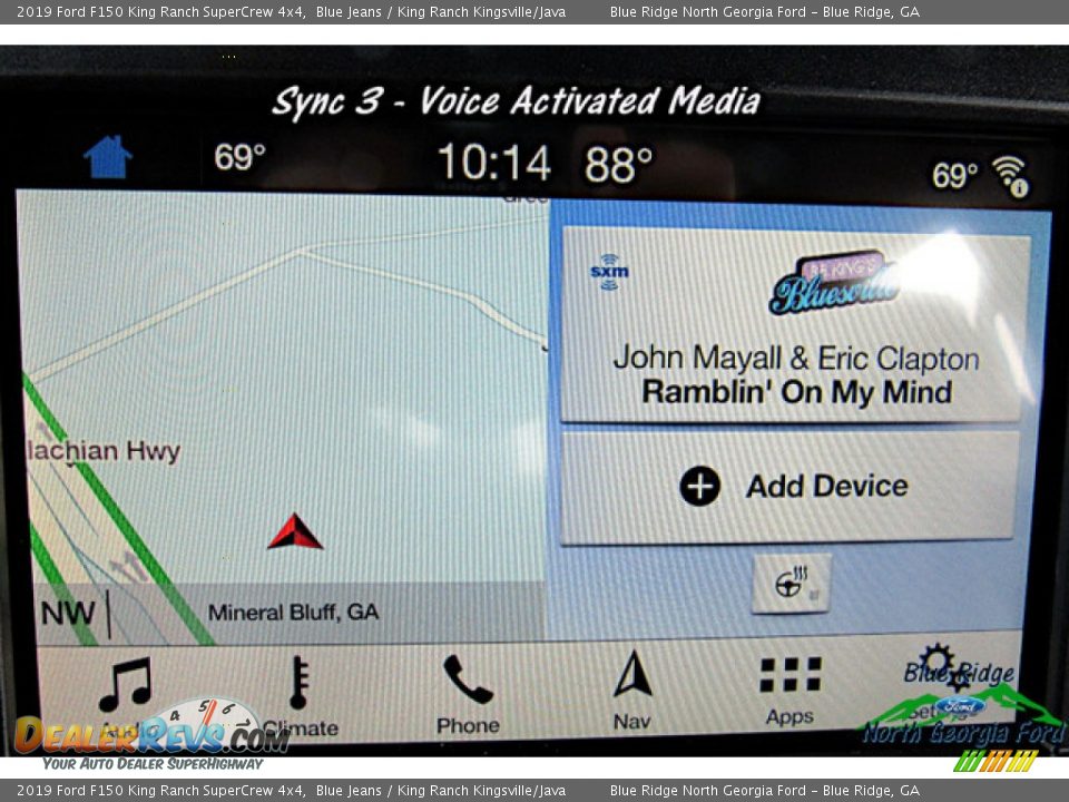 2019 Ford F150 King Ranch SuperCrew 4x4 Blue Jeans / King Ranch Kingsville/Java Photo #19