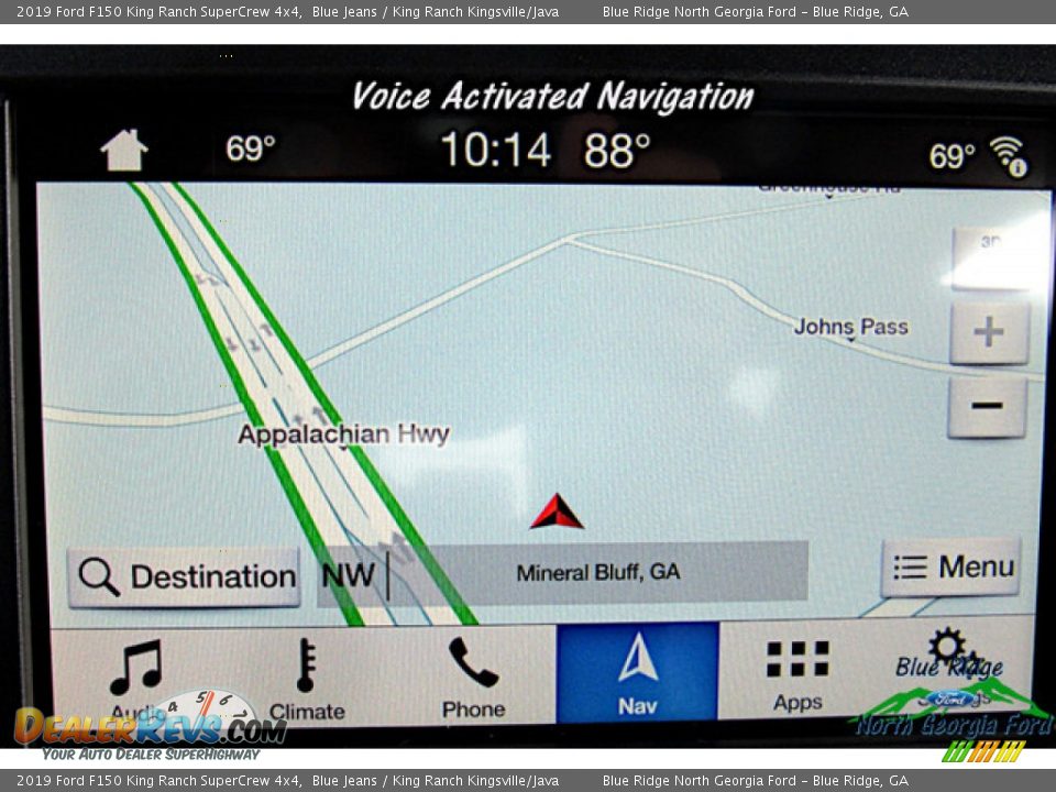 2019 Ford F150 King Ranch SuperCrew 4x4 Blue Jeans / King Ranch Kingsville/Java Photo #20