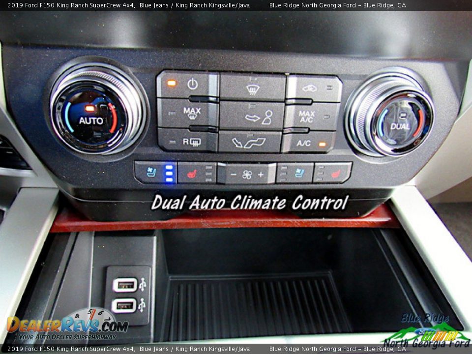 2019 Ford F150 King Ranch SuperCrew 4x4 Blue Jeans / King Ranch Kingsville/Java Photo #23