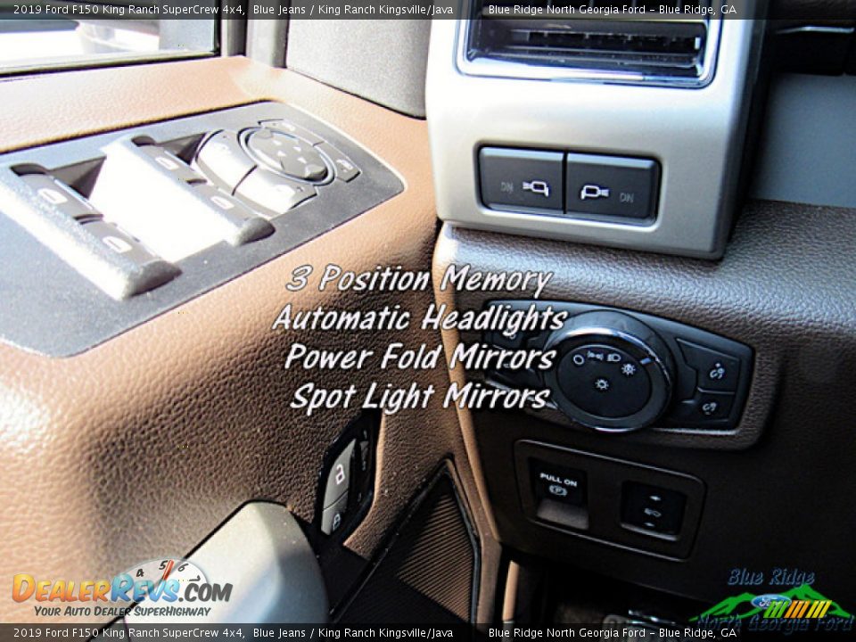 2019 Ford F150 King Ranch SuperCrew 4x4 Blue Jeans / King Ranch Kingsville/Java Photo #25