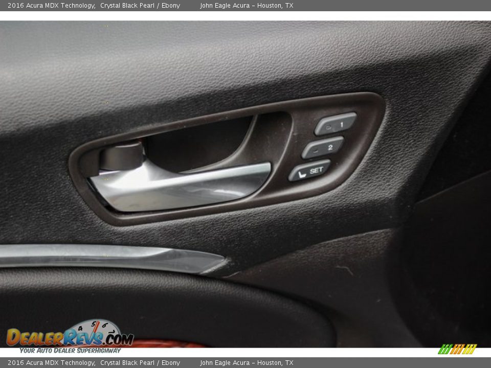 2016 Acura MDX Technology Crystal Black Pearl / Ebony Photo #15