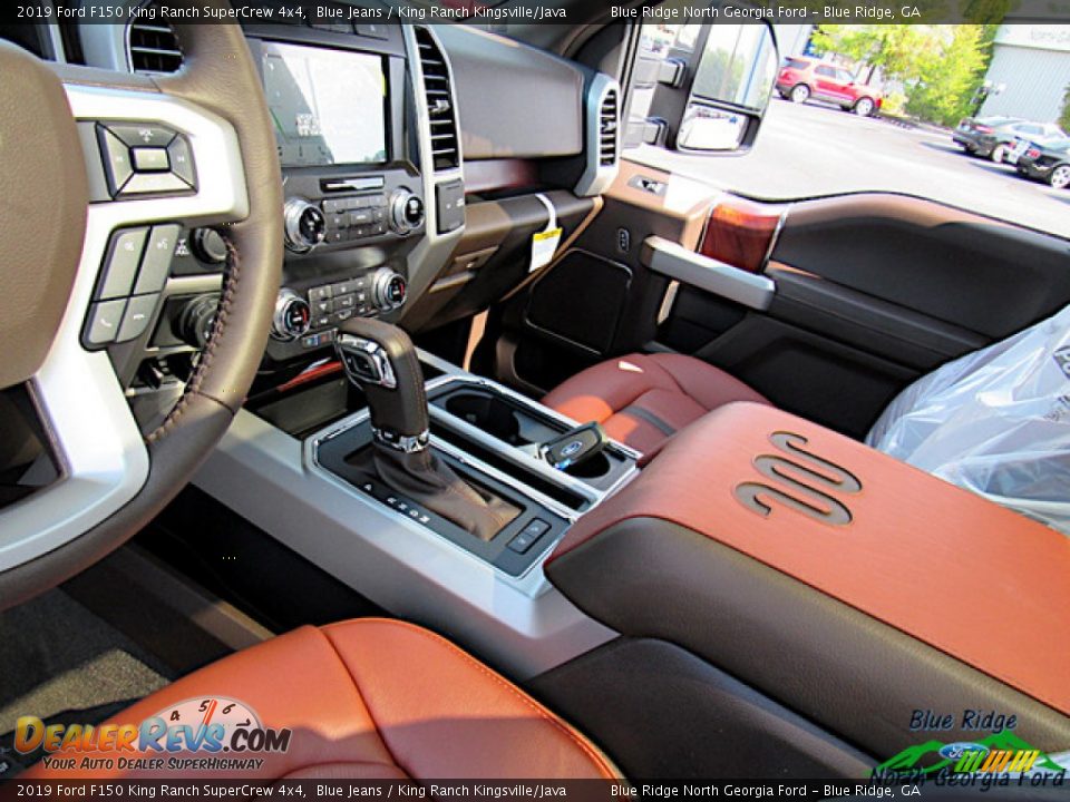 2019 Ford F150 King Ranch SuperCrew 4x4 Blue Jeans / King Ranch Kingsville/Java Photo #28