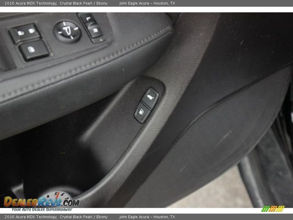 2016 Acura MDX Technology Crystal Black Pearl / Ebony Photo #17