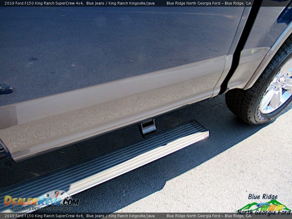 2019 Ford F150 King Ranch SuperCrew 4x4 Blue Jeans / King Ranch Kingsville/Java Photo #29