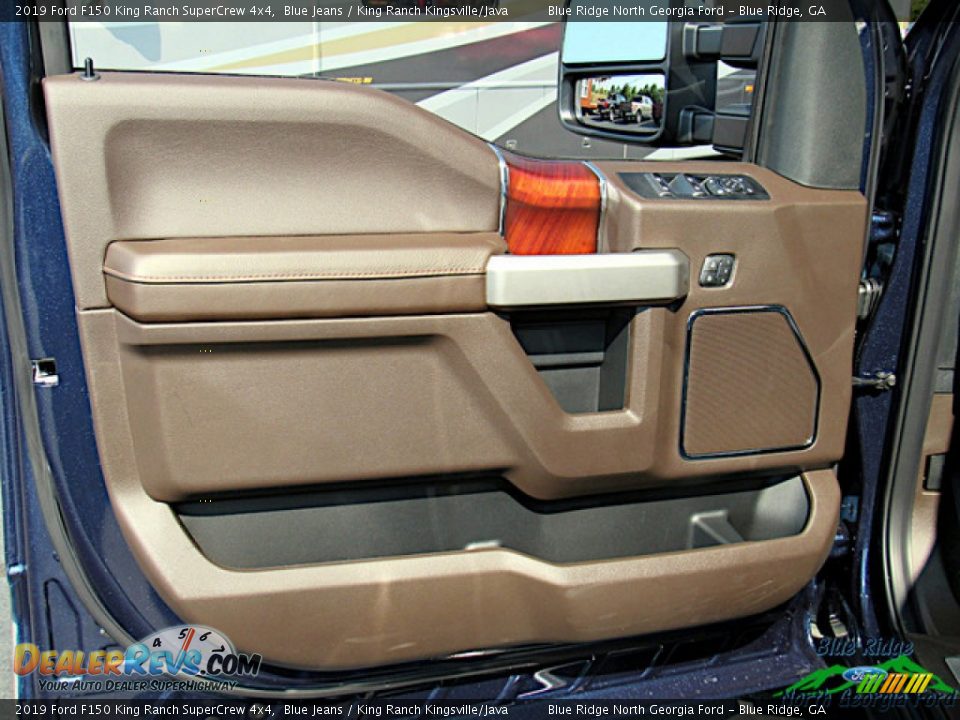 2019 Ford F150 King Ranch SuperCrew 4x4 Blue Jeans / King Ranch Kingsville/Java Photo #31