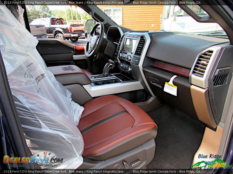 2019 Ford F150 King Ranch SuperCrew 4x4 Blue Jeans / King Ranch Kingsville/Java Photo #33