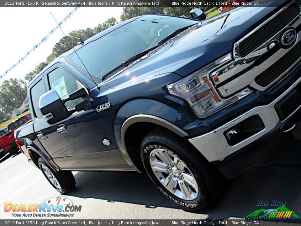 2019 Ford F150 King Ranch SuperCrew 4x4 Blue Jeans / King Ranch Kingsville/Java Photo #36