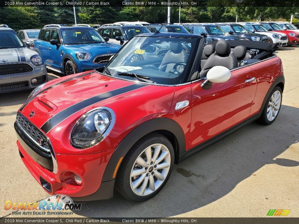 Chili Red 2019 Mini Convertible Cooper S Photo #4
