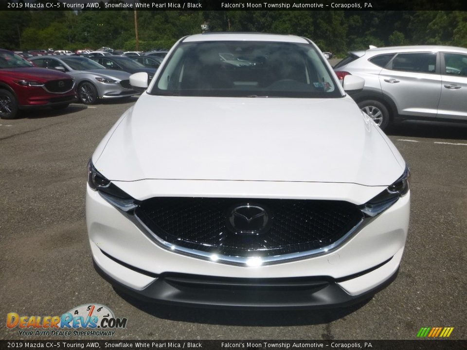 2019 Mazda CX-5 Touring AWD Snowflake White Pearl Mica / Black Photo #4
