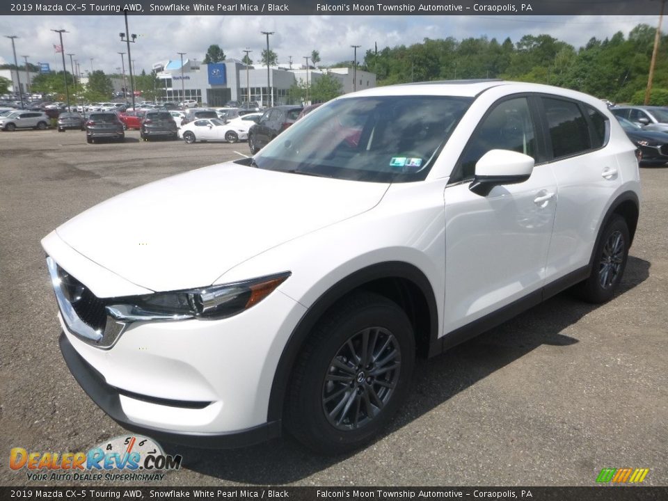 2019 Mazda CX-5 Touring AWD Snowflake White Pearl Mica / Black Photo #5