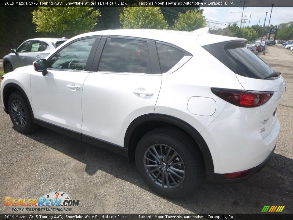 2019 Mazda CX-5 Touring AWD Snowflake White Pearl Mica / Black Photo #6