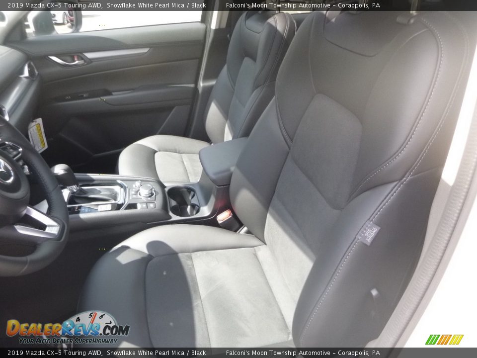 2019 Mazda CX-5 Touring AWD Snowflake White Pearl Mica / Black Photo #10