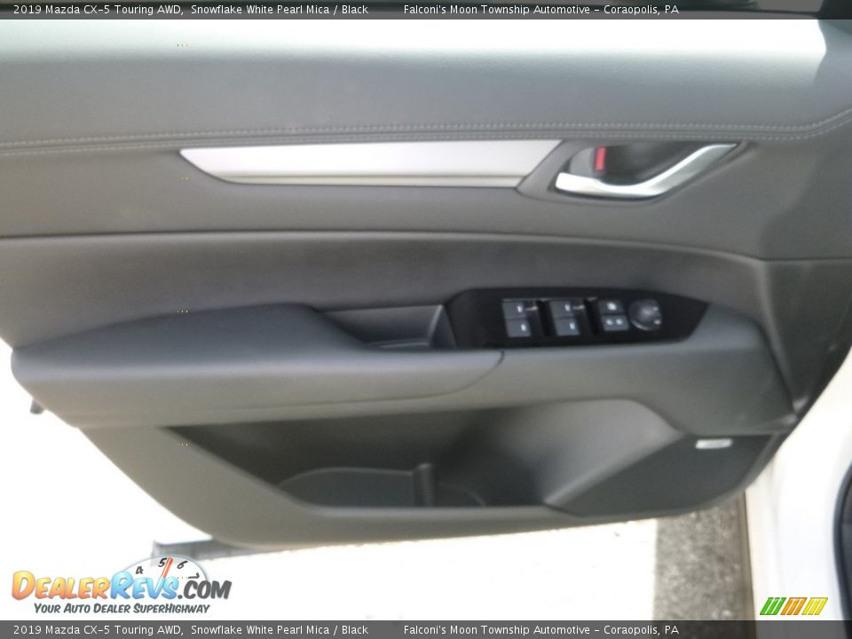 2019 Mazda CX-5 Touring AWD Snowflake White Pearl Mica / Black Photo #11