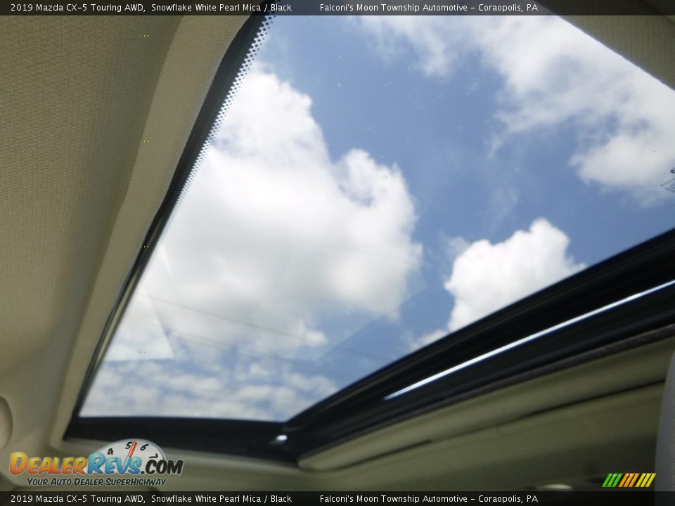 2019 Mazda CX-5 Touring AWD Snowflake White Pearl Mica / Black Photo #13