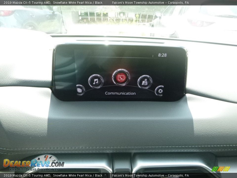 2019 Mazda CX-5 Touring AWD Snowflake White Pearl Mica / Black Photo #14