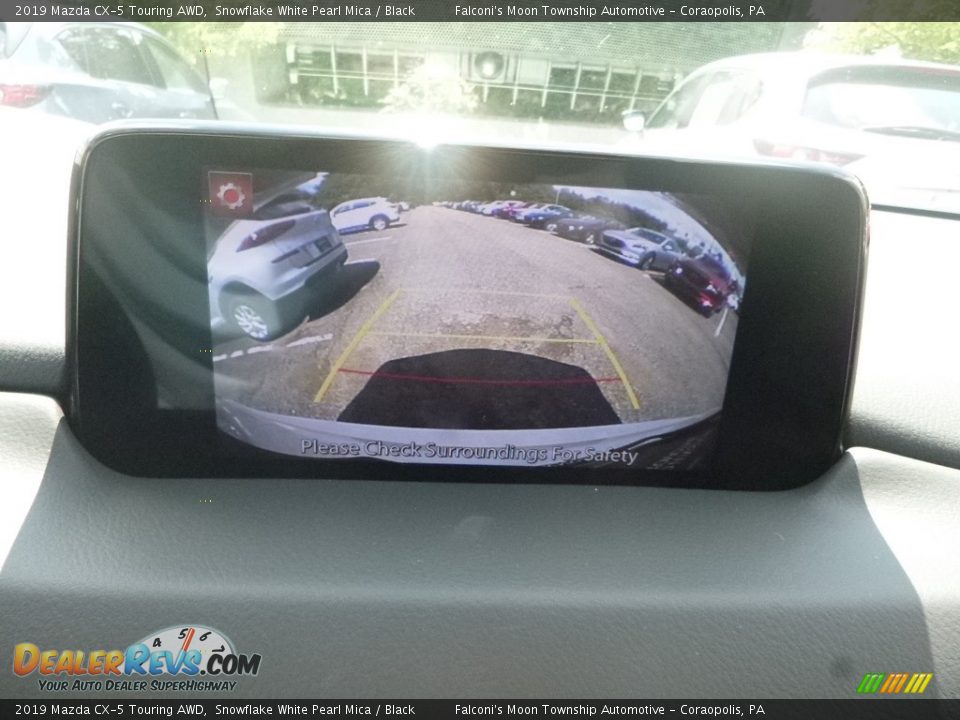 2019 Mazda CX-5 Touring AWD Snowflake White Pearl Mica / Black Photo #15
