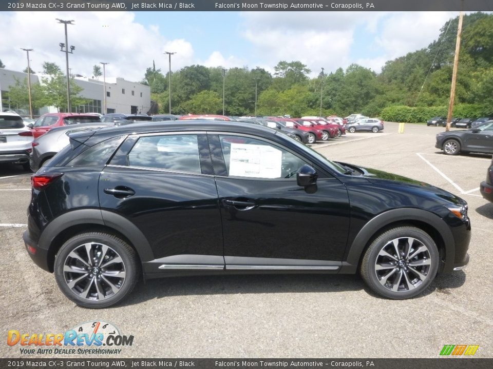 2019 Mazda CX-3 Grand Touring AWD Jet Black Mica / Black Photo #1