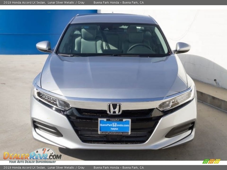 2019 Honda Accord LX Sedan Lunar Silver Metallic / Gray Photo #3