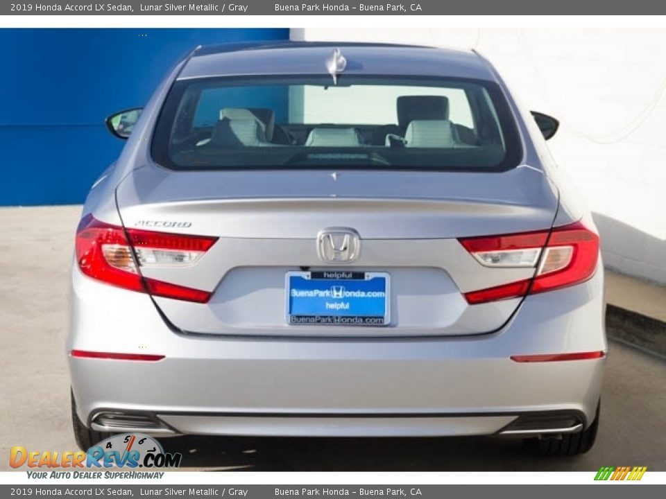 2019 Honda Accord LX Sedan Lunar Silver Metallic / Gray Photo #6