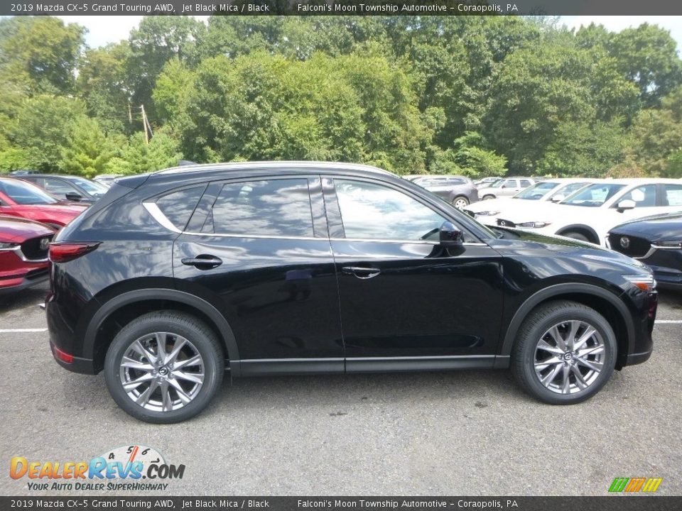 2019 Mazda CX-5 Grand Touring AWD Jet Black Mica / Black Photo #1