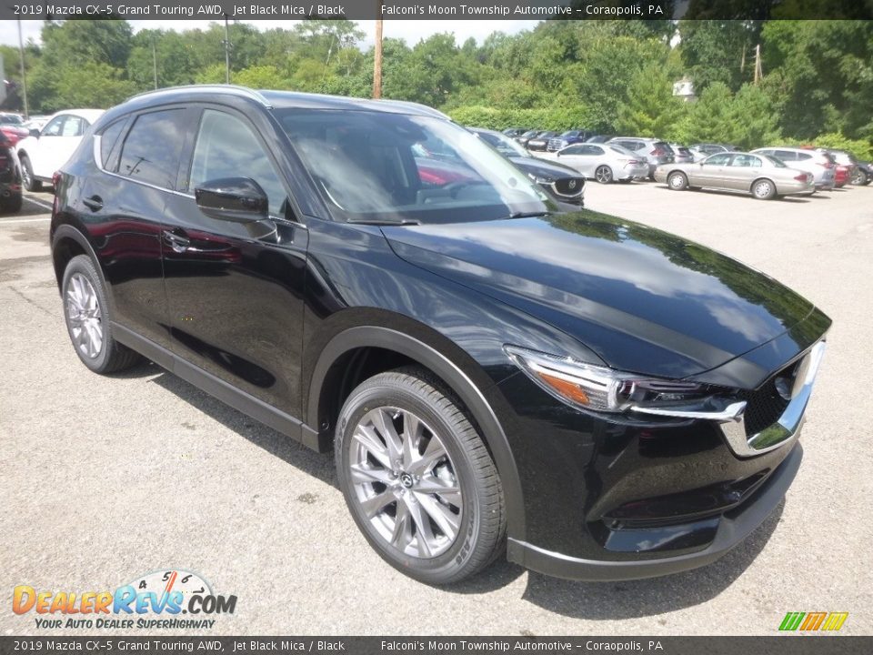 2019 Mazda CX-5 Grand Touring AWD Jet Black Mica / Black Photo #3