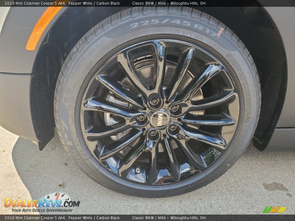 2019 Mini Clubman Cooper S All4 Pepper White / Carbon Black Photo #5
