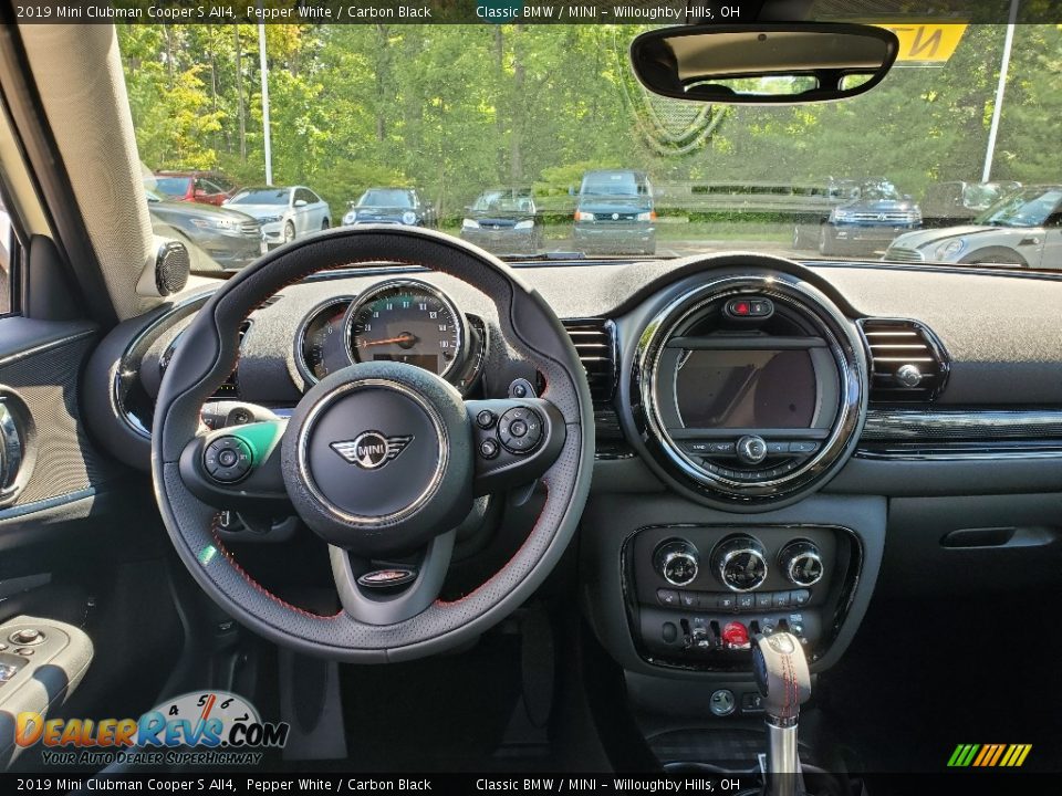 2019 Mini Clubman Cooper S All4 Pepper White / Carbon Black Photo #6