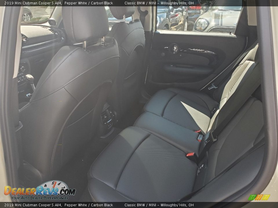 2019 Mini Clubman Cooper S All4 Pepper White / Carbon Black Photo #7
