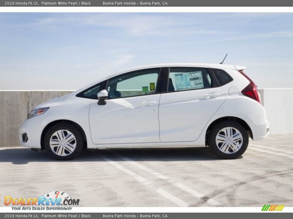 2019 Honda Fit LX Platinum White Pearl / Black Photo #5