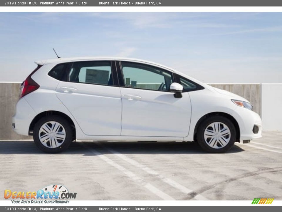 2019 Honda Fit LX Platinum White Pearl / Black Photo #9