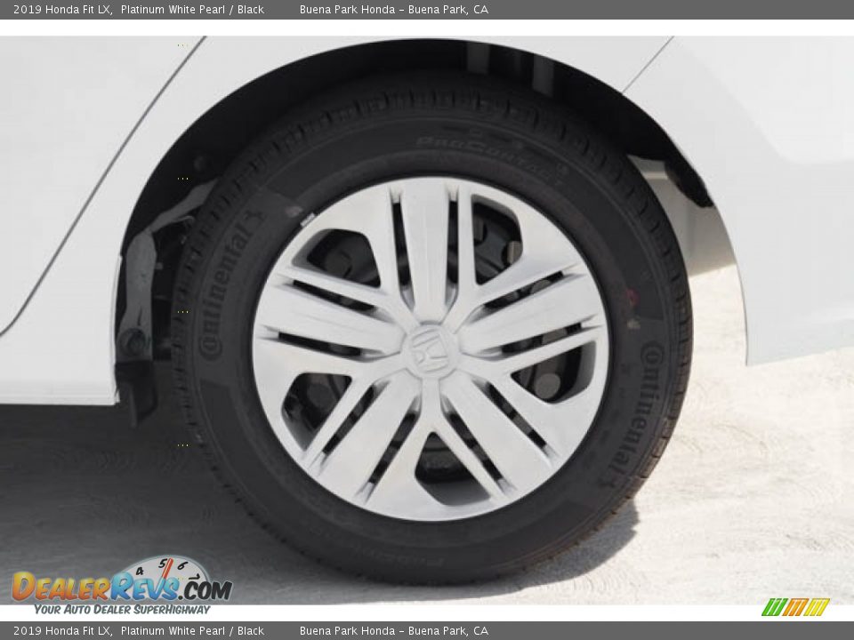 2019 Honda Fit LX Platinum White Pearl / Black Photo #12