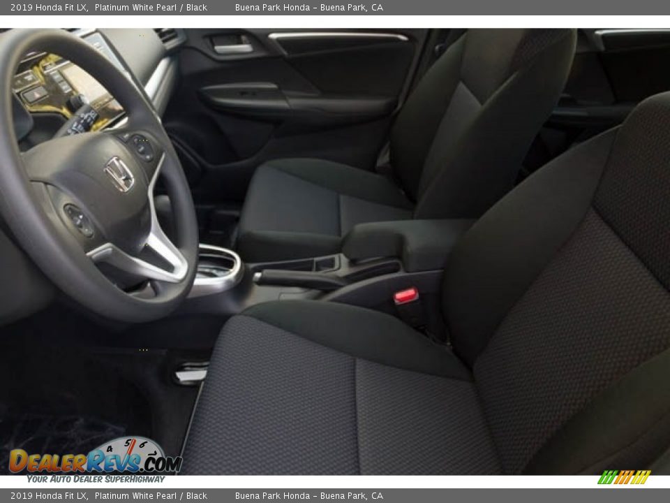 2019 Honda Fit LX Platinum White Pearl / Black Photo #16