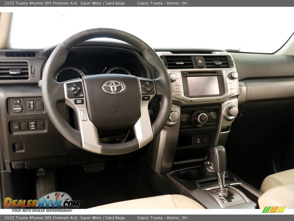 2015 Toyota 4Runner SR5 Premium 4x4 Super White / Sand Beige Photo #6