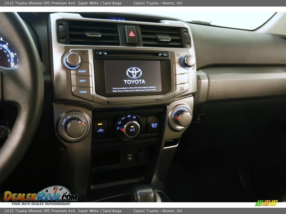 2015 Toyota 4Runner SR5 Premium 4x4 Super White / Sand Beige Photo #9