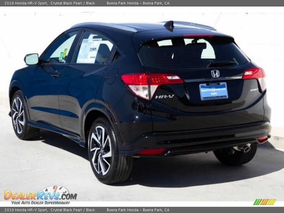 2019 Honda HR-V Sport Crystal Black Pearl / Black Photo #2