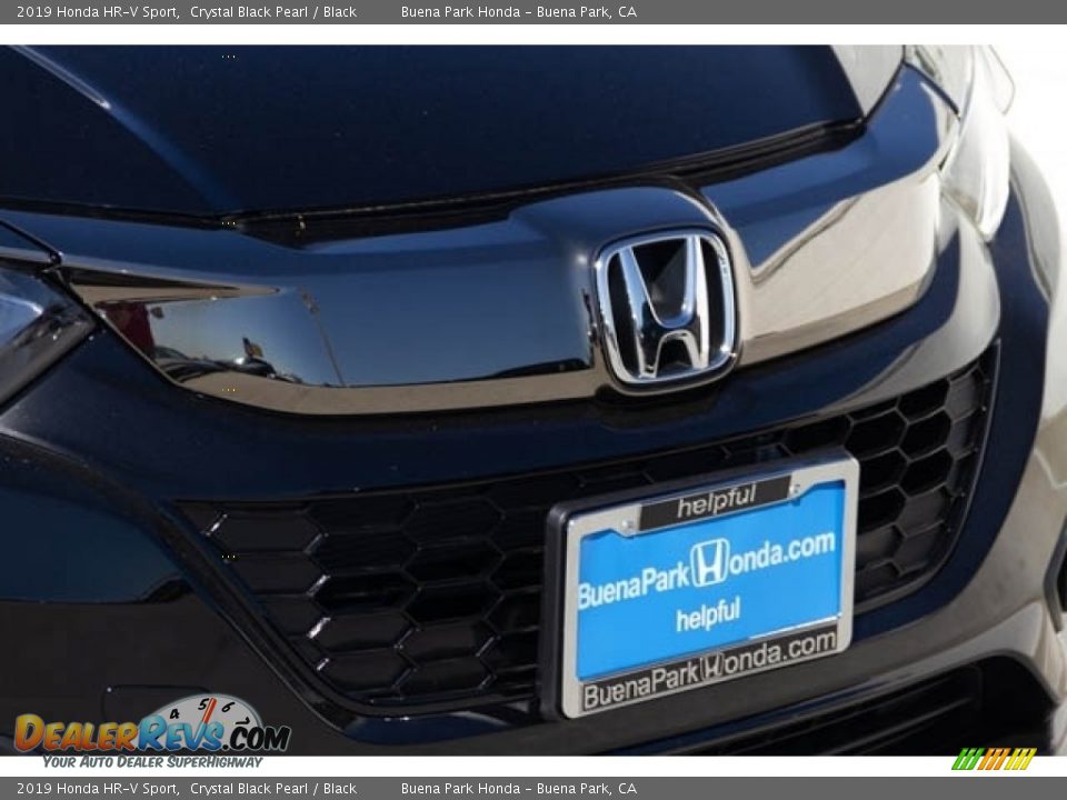 2019 Honda HR-V Sport Crystal Black Pearl / Black Photo #4