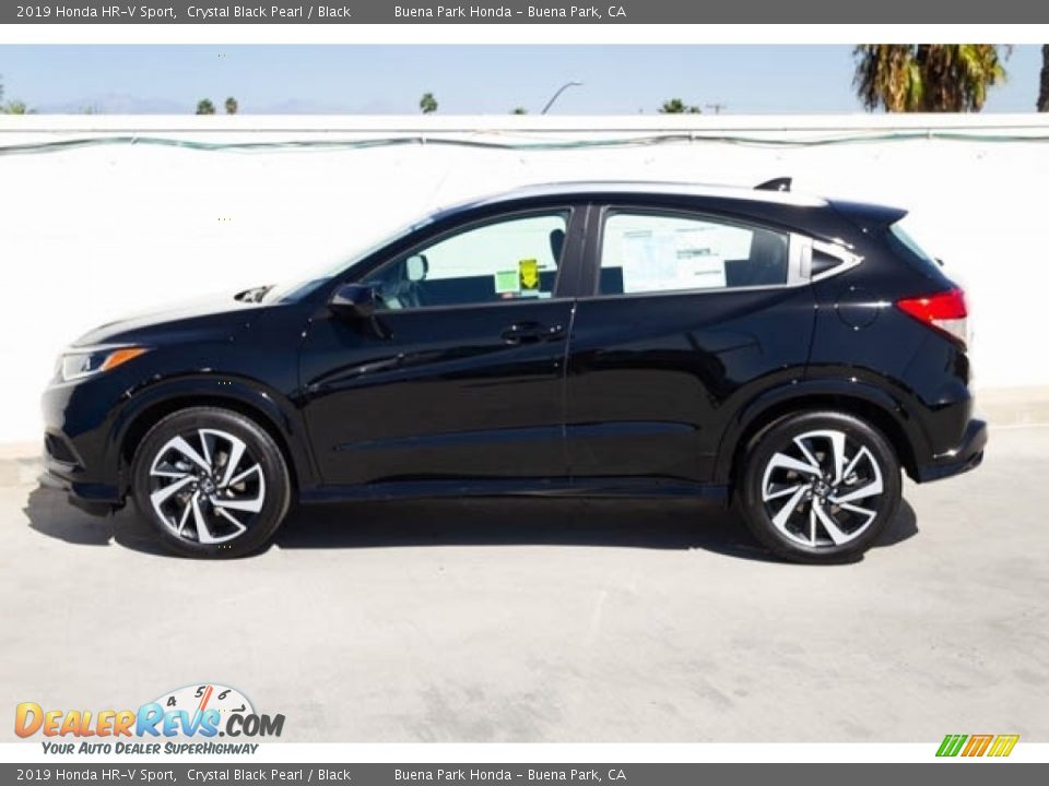 2019 Honda HR-V Sport Crystal Black Pearl / Black Photo #5