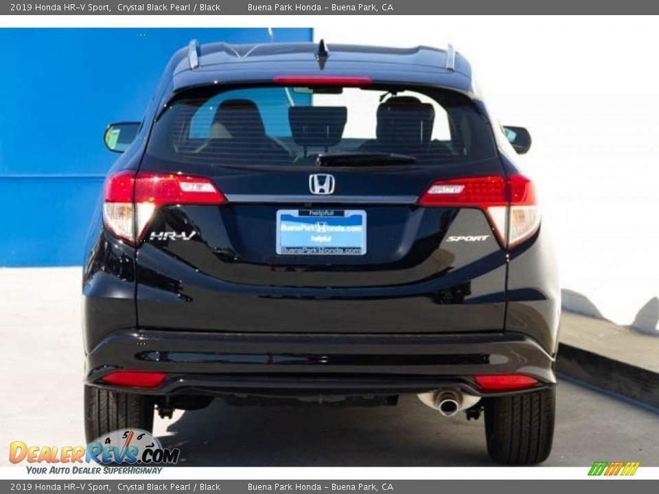 2019 Honda HR-V Sport Crystal Black Pearl / Black Photo #6