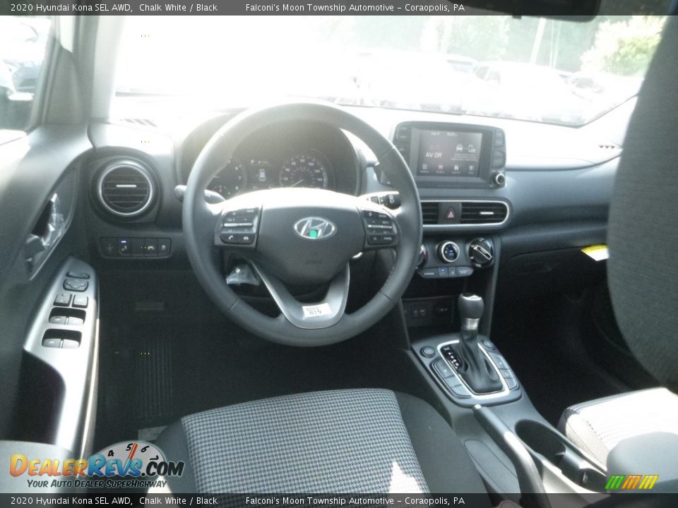 2020 Hyundai Kona SEL AWD Chalk White / Black Photo #9