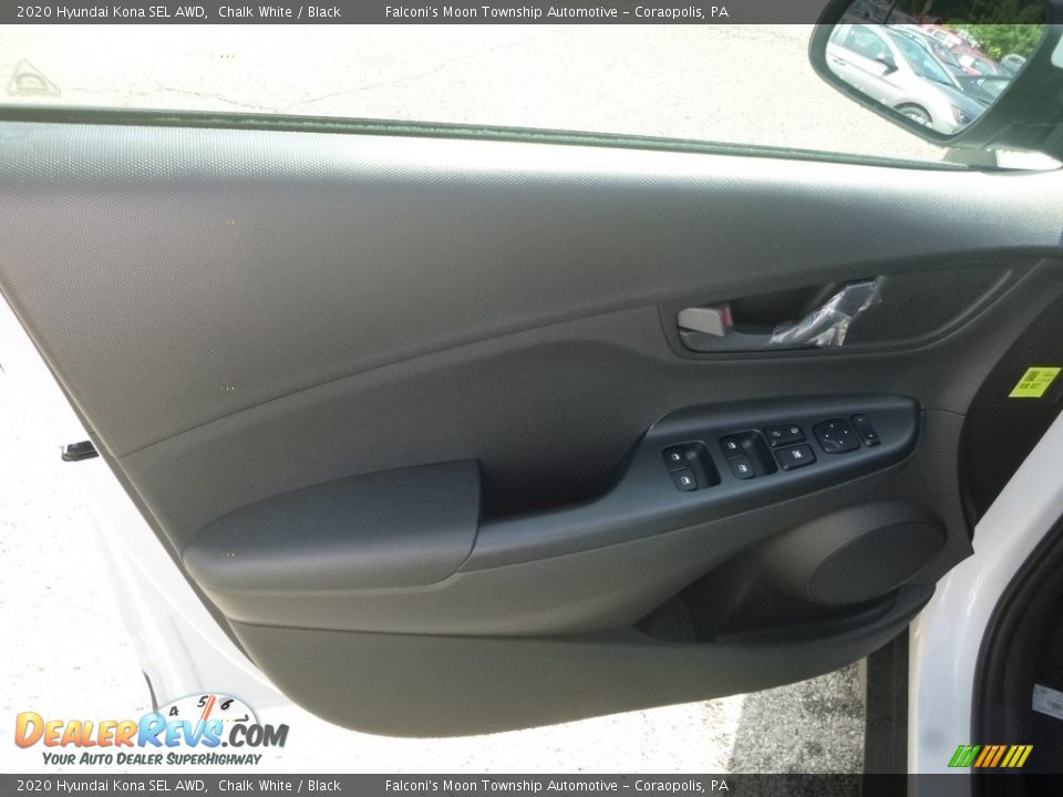 2020 Hyundai Kona SEL AWD Chalk White / Black Photo #10